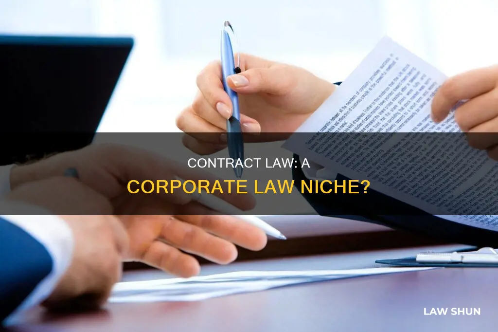 is contract law corporate law