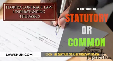 Contract Law: Common or Statutory?