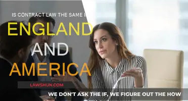 Contract Law: England vs. America