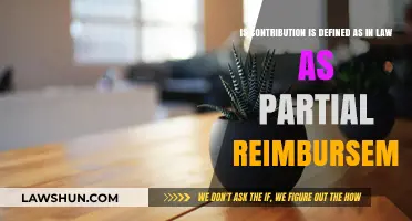 Understanding Legal Contribution: Partial Reimbursement Defined by Law