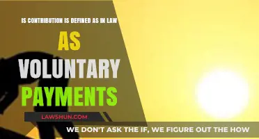 Understanding Voluntary Payments: Legal Definition of Contribution Explained
