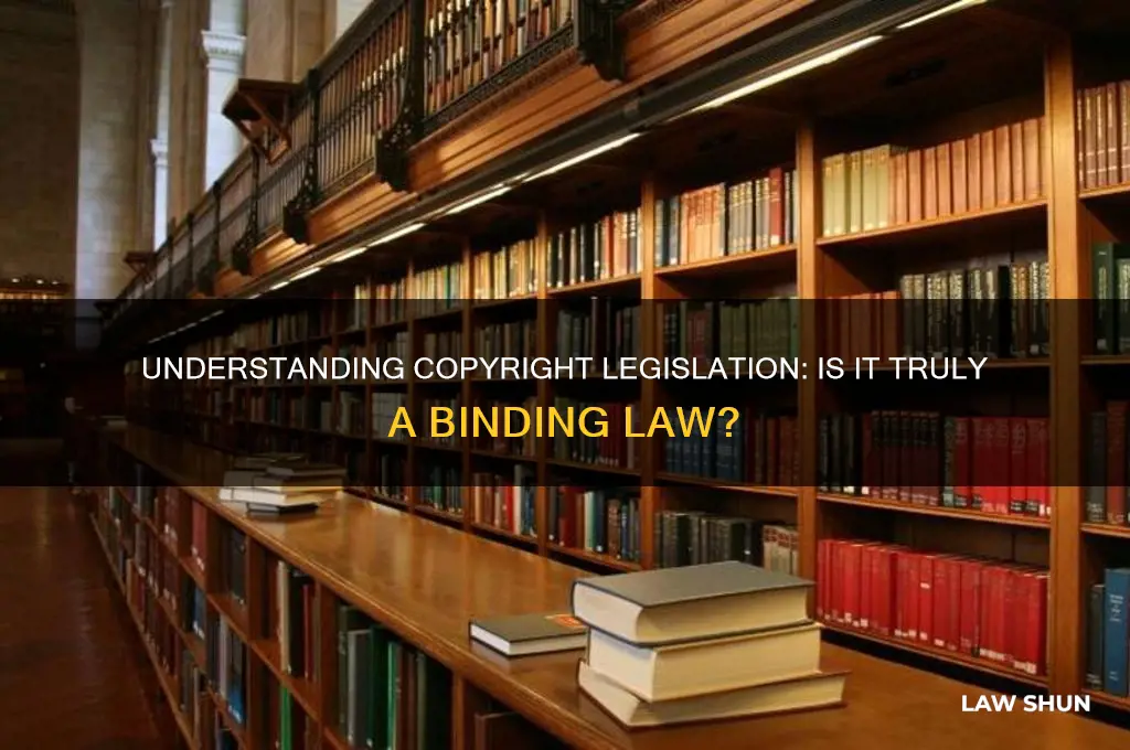 is copyright legislation law