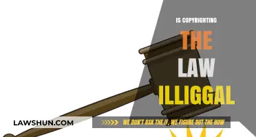 Is Copyrighting the Law Illegal? Exploring Legal Boundaries and Ethics