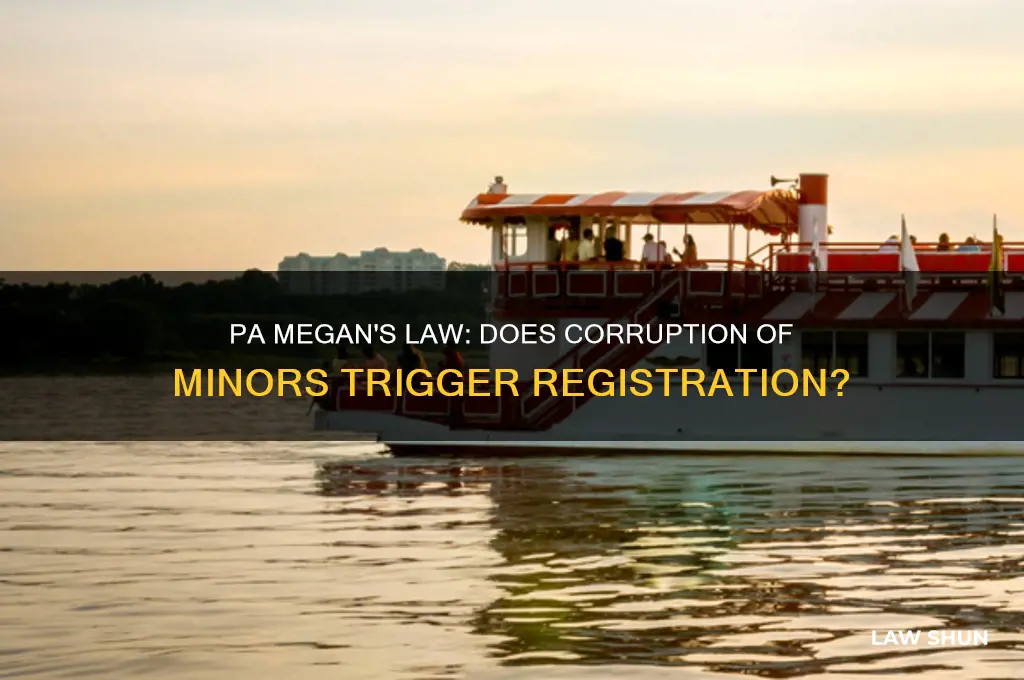 is corruption of minors put on megan