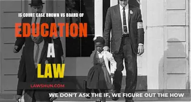 Brown vs Board of Education: Landmark Law