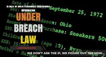 Is Date of Birth Considered Personally Identifiable Information Under Breach Law?