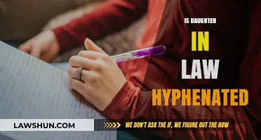 Daughter-in-Law Hyphenation: Grammar Rules and Common Usage Explained
