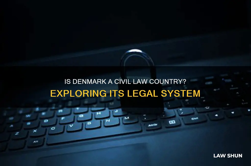 is denmark a civil law country