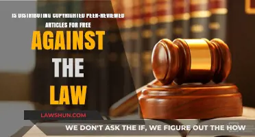 Is Sharing Copyrighted Peer-Reviewed Articles Legally Permissible?
