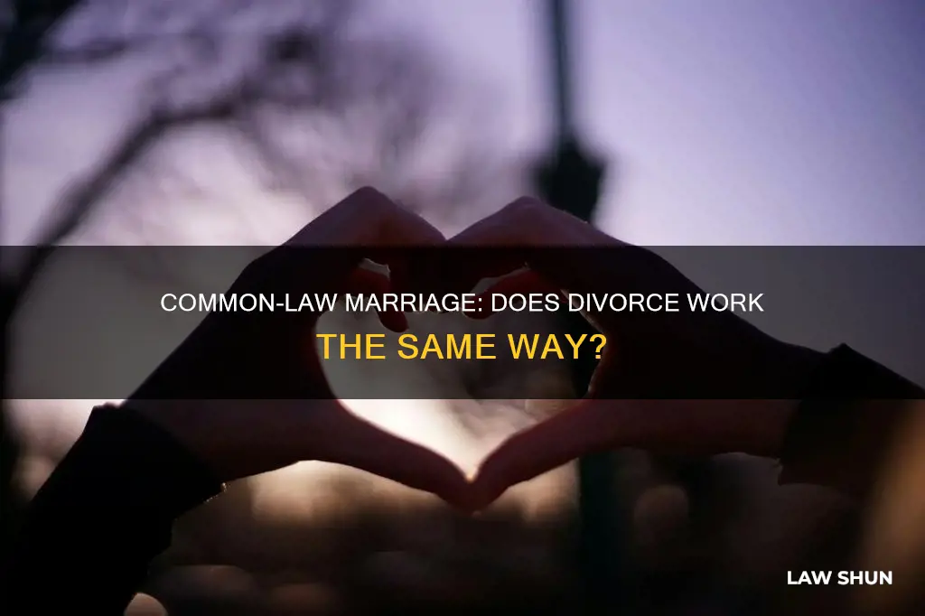 is divorce required for common law marriage