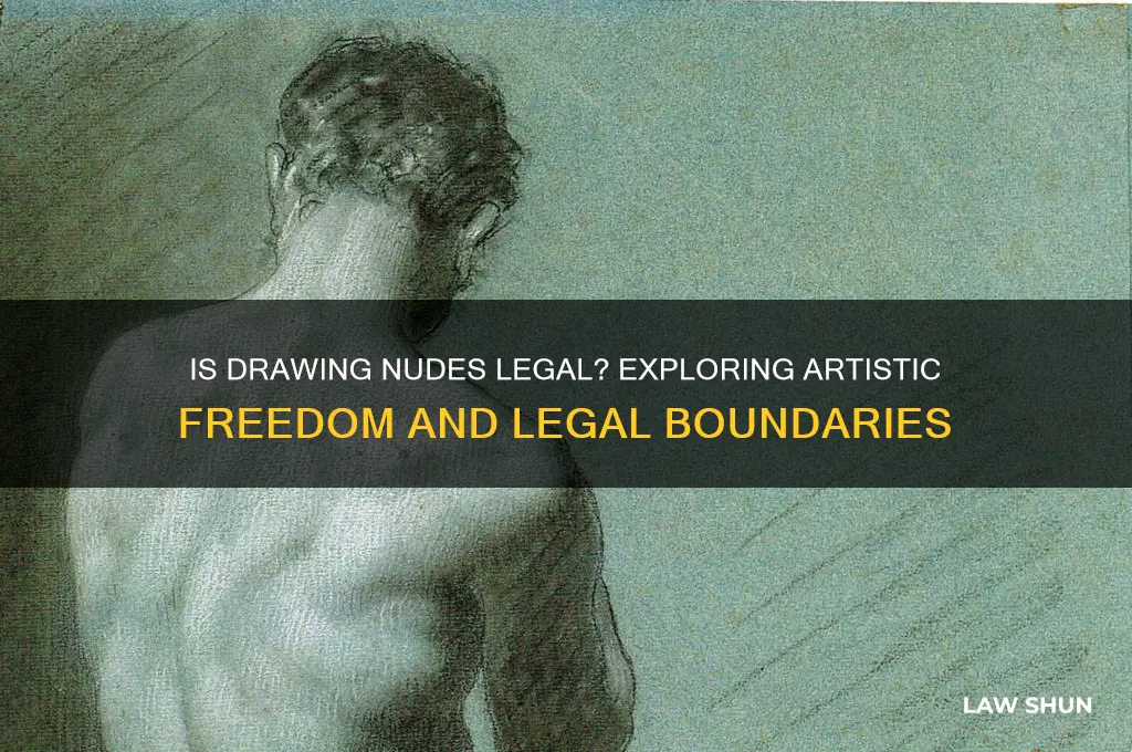 is drawing naked people against the law