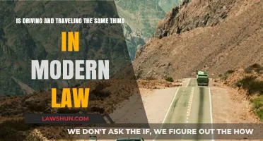 Driving vs. Traveling: Legal Distinctions in Modern Law Explained