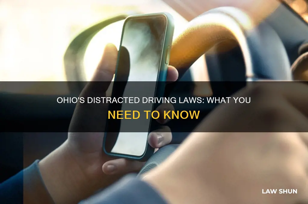 is driving distracted against the law in ohio