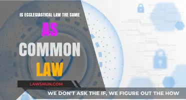 Ecclesiastical Law vs Common Law: What's the Difference?