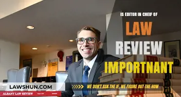 Is the Law Review Editor-in-Chief Role Truly Important?