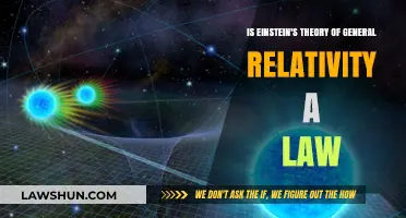 Is Einstein's General Relativity a Law or a Theory?
