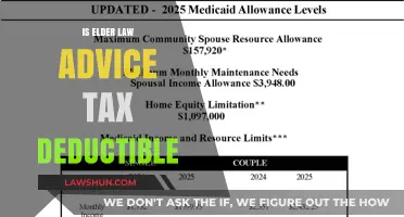 Elder Law Advice: Tax Deduction Eligibility