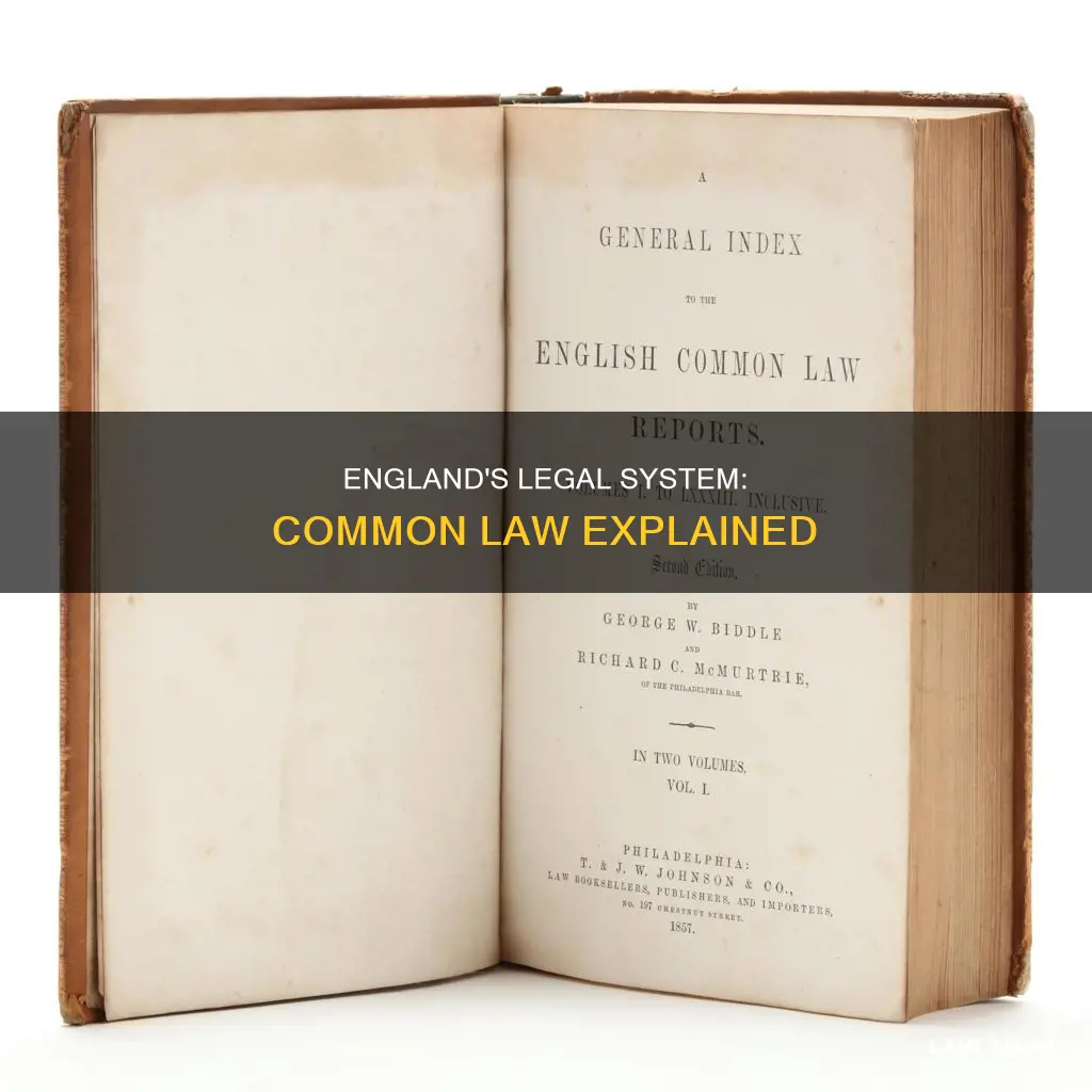 is england law common law
