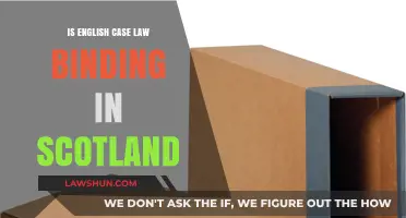 English Case Law: Binding in Scotland?