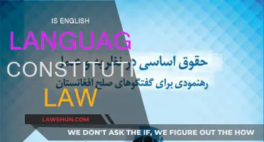 English Language: Constitutional Law's Core
