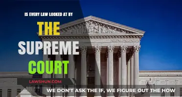 Does the Supreme Court Review Every Law? Understanding Judicial Limits