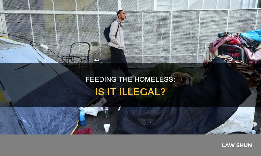 is feeding homeless people breaking the law