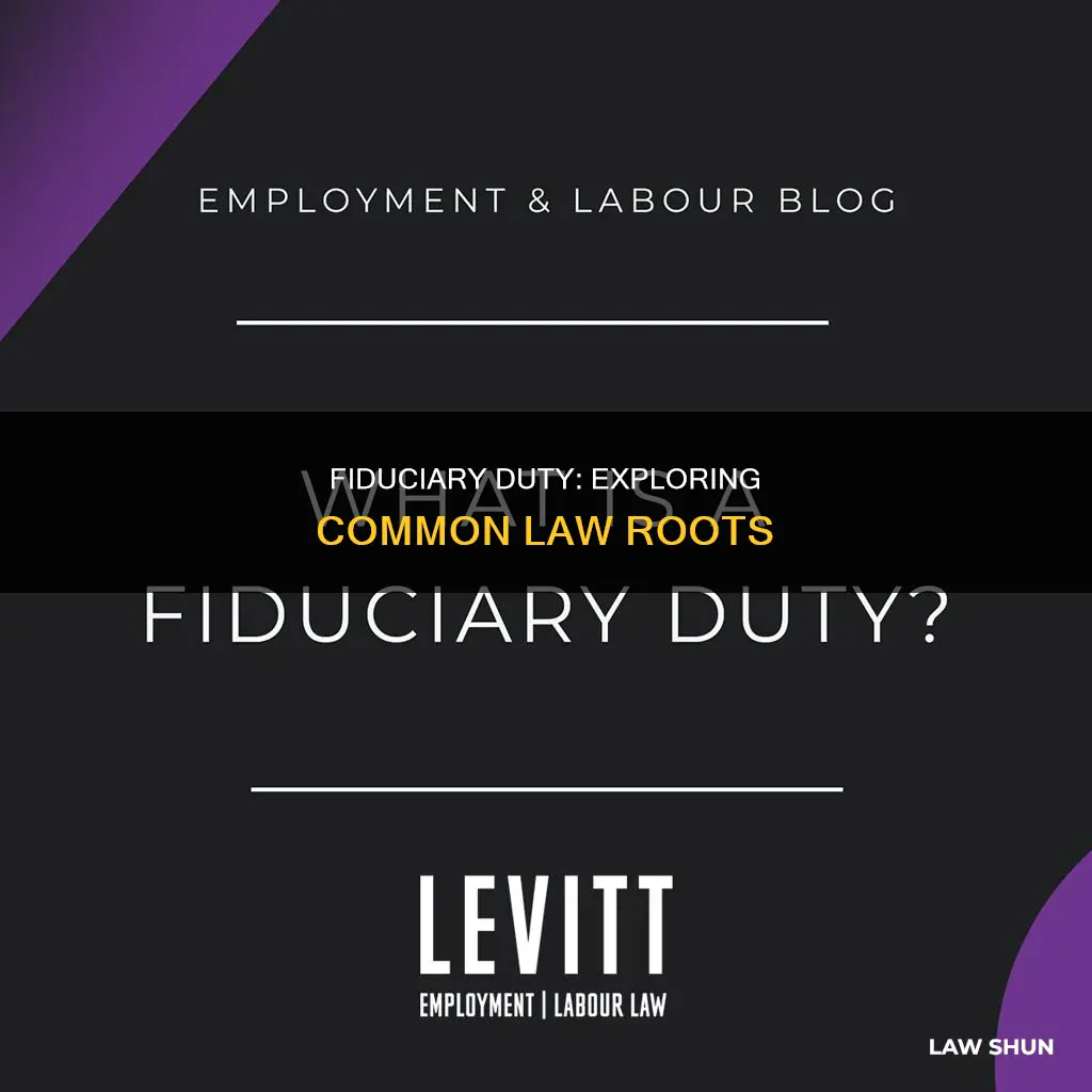 is fiduciary duty common law