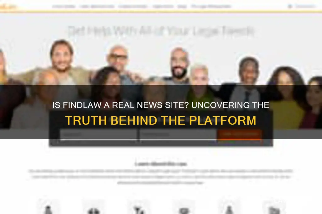 is find law a real news site