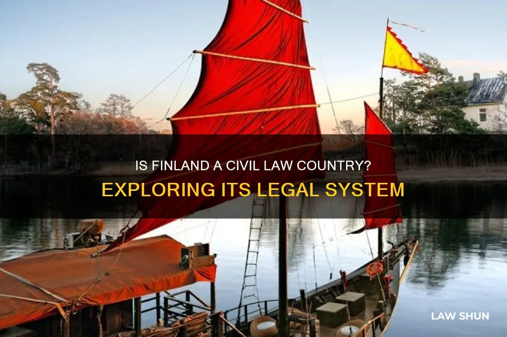 is finland a civil law country