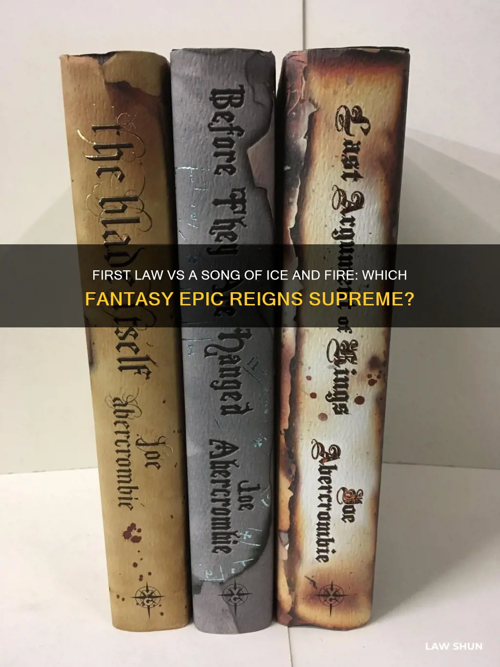 is first law by joe abercrombie better than asof