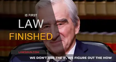 The First Law: Is the Series Over?