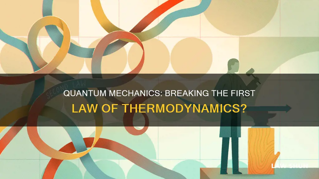 is first law of thermodynamic broen in quantum