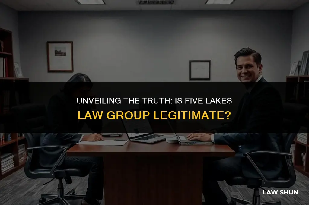 is five lakes law group legit