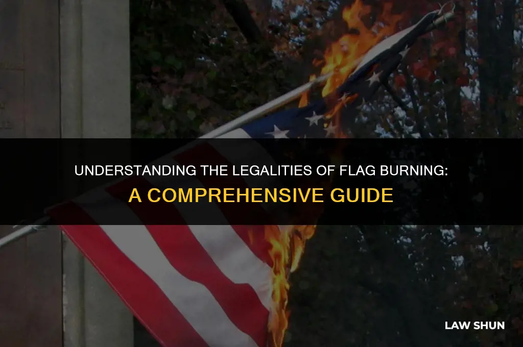 is flag burning against the law