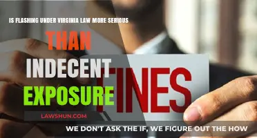 Virginia Law: Flashing vs. Indecent Exposure - Which Carries Harsher Penalties?
