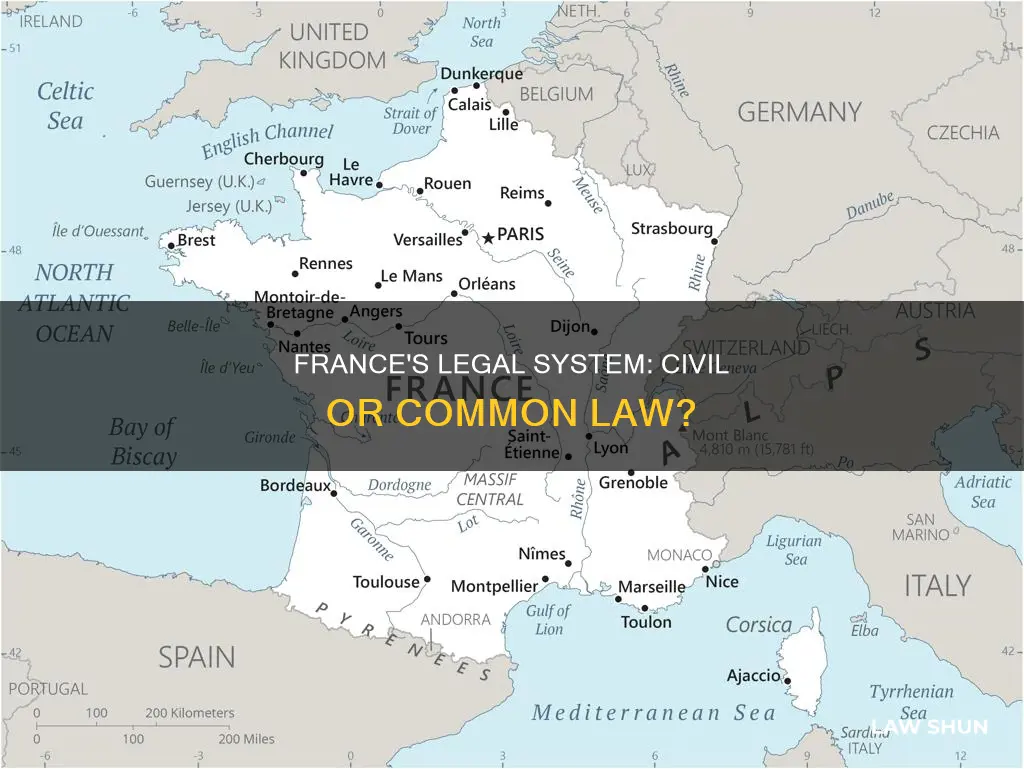 is france a common law or civil