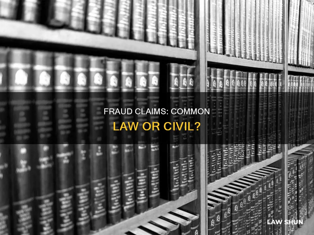 is fraud a common law claim