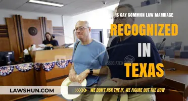 Gay Common-Law Marriage: Texas Recognition?