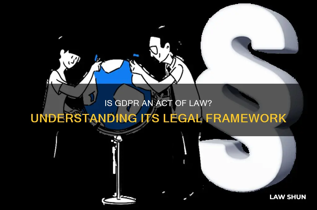 is gdpr an act of law