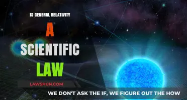 Is General Relativity a Scientific Law or a Theory?