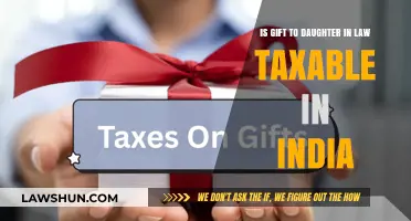Is a Gift to Daughter-in-Law Taxable in India?