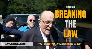 Giuliani's Legal Troubles: Breaking the Law?