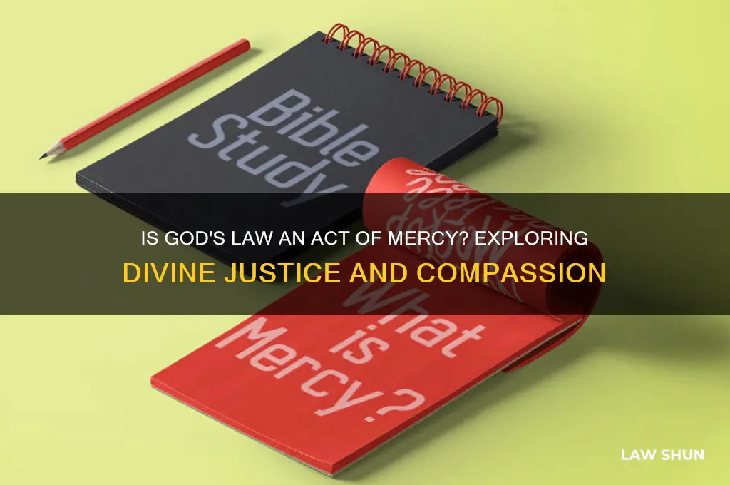 is gods law an act of mercy