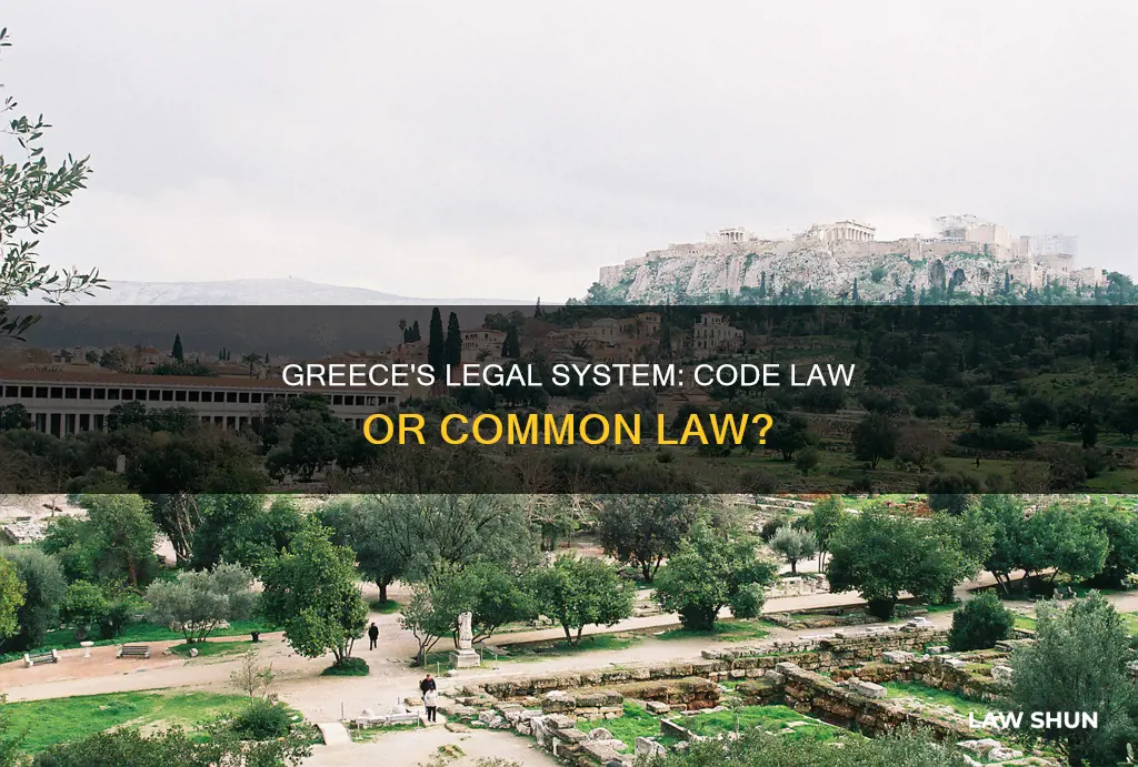 is greece code law or common law