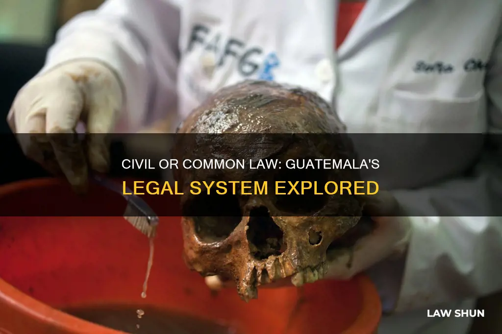 is guatemala civil or common law