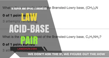Are H2PO4 and HPO42 a Bronsted-Lowry Acid-Base Pair?