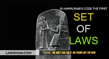 Hammurabi's Code: First Legal Code or Not?