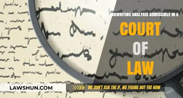 Handwriting Analysis in Court: Admissible Evidence or Legal Gray Area?
