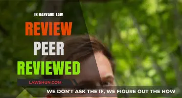 Is Harvard Law Review Peer Reviewed? Unveiling the Editorial Process