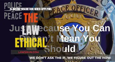 Law Enforcement Discretion: Ethical or Not?